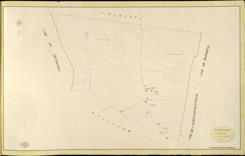 Crosville-la-Vieille. Section D _ de Coquerel _ 2e et dernière Feuille