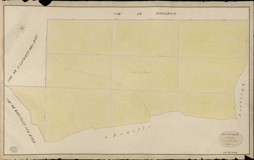 Croth. Section B _ du Buisson _ 1e de 3 Feuilles