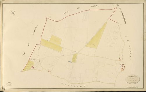 Dame-Marie. Section B _ de l'Epinay _ 1re de 2 Feuilles