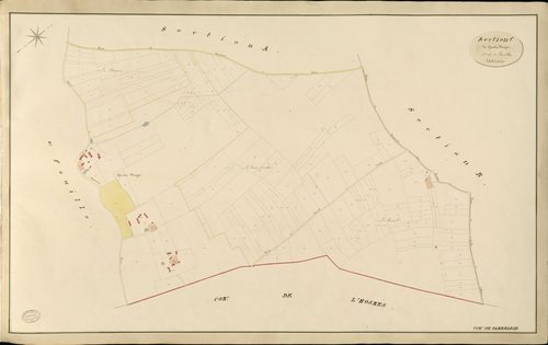 Dame-Marie. Section C _ de Quatre Vouges _ 1re de 2 Feuilles