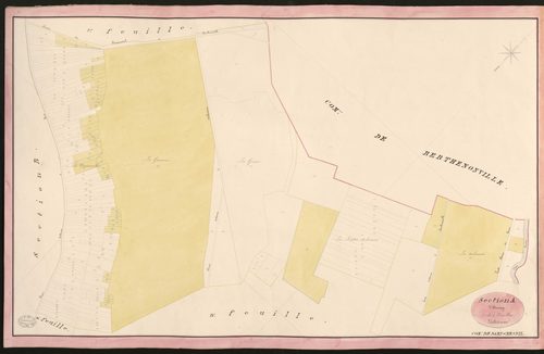 Dampsmesnil. Section A _ d'Aveny _ 2e de 5 Feuilles