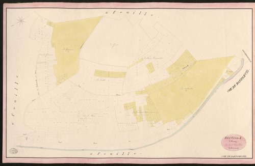 Dampsmesnil. Section A _ d'Aveny _ 3e de 5 Feuilles