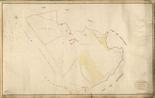 Damville. Section A _ de Mousseaux _ 1re de 2 Feuilles