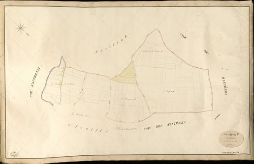 Damville. Section E _ des Chérottes _ 1re de 2 Feuilles
