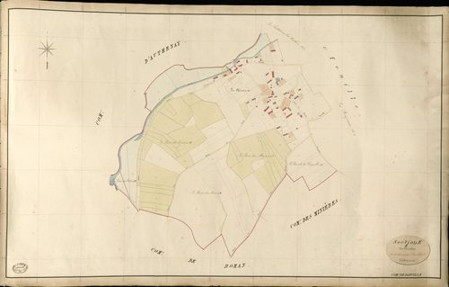 Damville. Section E _ des Chérottes _ 2e et dernière Feuille
