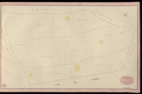 Dangu. Section A _ de la Plaine _ 3e et dernière Feuille