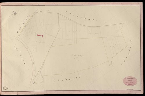 Dangu. Section C _ du Village _ 2e de 3 Feuilles