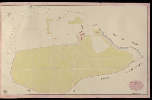 Dangu. Section D _ du Village _ 2e et dernière Feuille