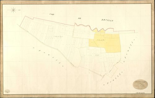 Dardez. Section A _ du Village _ 2e de 7 Feuilles