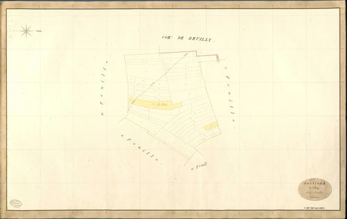 Dardez. Section A _ du Village _ 3e de 7 Feuilles