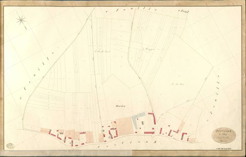 Dardez. Section A _ du Village _ 6e de 7 Feuilles