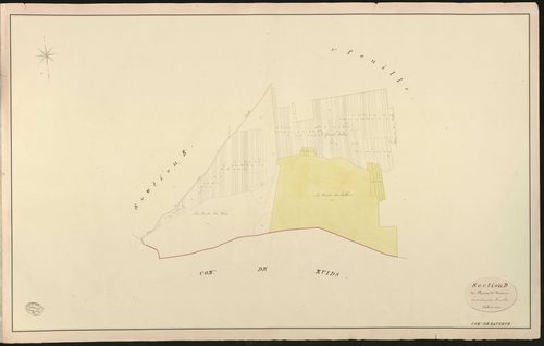 Daubeuf-près-Vatteville. Section D _ du Chemin de Verseine _ 2e et dernière Feuille