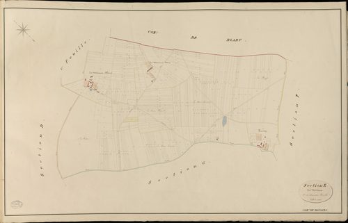 Douains. Section E _ des Métréaux _ 2e et dernière Feuille