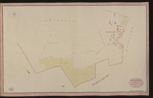 Doudeauville-en-Vexin. Section A _ du Château _ 2e et dernière Feuille
