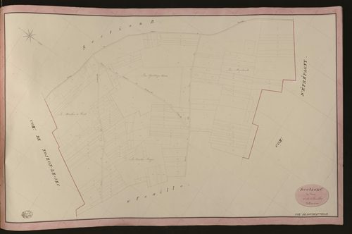 Doudeauville-en-Vexin. Section C _ du Vexin _ 1re de 2 Feuilles