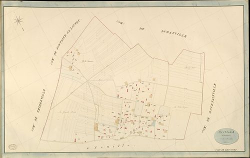 Drucourt. Section A _ de la Manerie _ 1re de 2 Feuilles