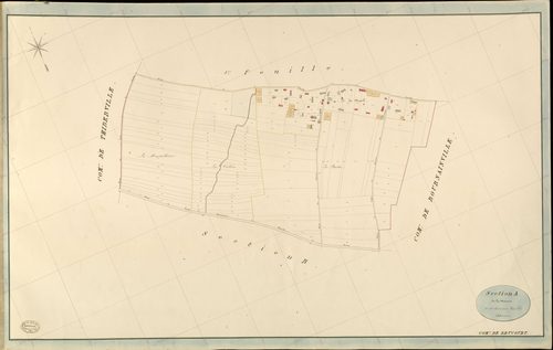 Drucourt. Section A _ de la Manerie _ 2e et dernière Feuille
