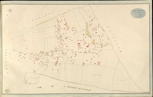 Drucourt. Section C _ du Village _ 2e de 3 Feuilles