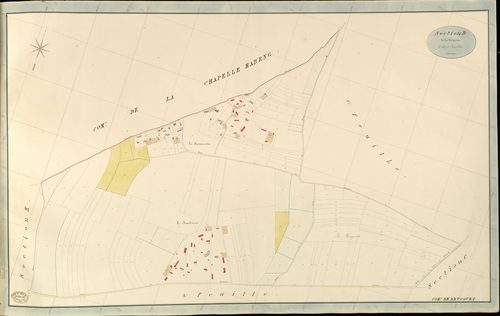 Drucourt. Section D _ de la Duquerie _ 2e de 3 Feuilles