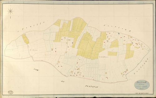 Drucourt. Section E _ des Merceries _ 2e et dernière Feuille