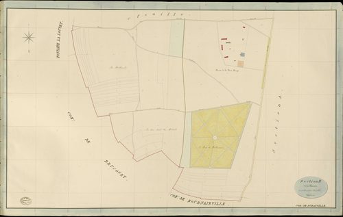 Duranville. Section B _ de la Chaussée _ 2e et dernière Feuille
