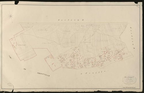 Ecardenville-la-Campagne. Section C _ de Fumechon _ 1re de 2 Feuilles