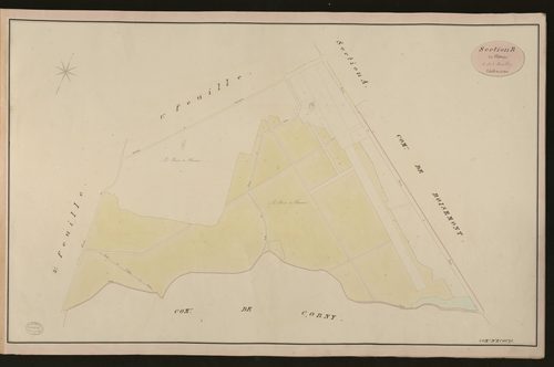 Ecouis. Section B _ du Château _ 2re de 3 Feuilles