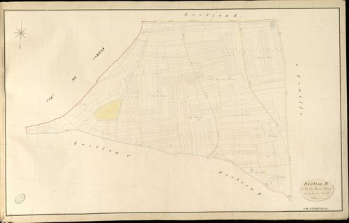 Emanville. Section B _ du Pré et du Chemin Perrey _ 2e et dernière Feuille