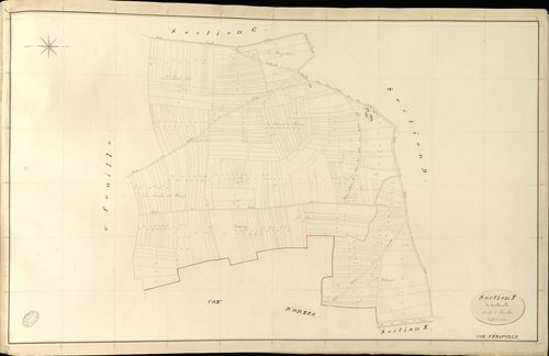 Emanville. Section F _ de Couillerville _ 1re de 2 Feuilles