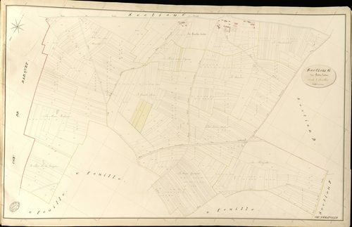 Emanville. Section G _ des Petites Londes _ 1re de 3 Feuilles