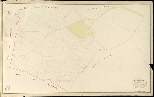 Emanville. Section G _ des Petites Londes _ 3e et dernière Feuille