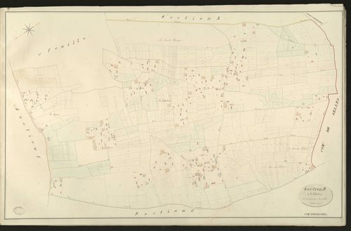 Epaignes. Section B _ de la héberdière _ 2e et dernière Feuille