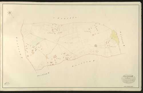 Epaignes. Section H _ du Plessis _ 2e et dernière Feuille