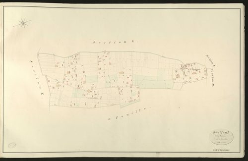 Epaignes. Section I _ de la Forterie _ 1re de 2 Feuilles