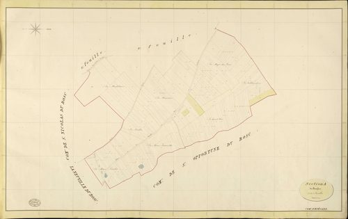 Epégard. Section A _ de Beaufour _ 1re de 3 Feuilles