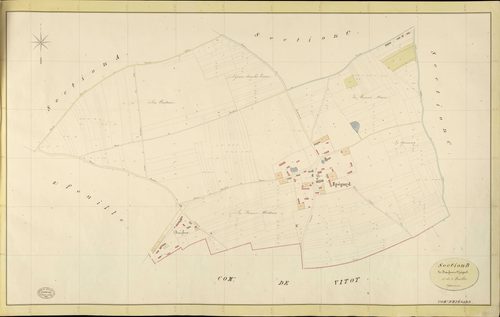Epégard. Section B _ de Beaufour et d'Epégard _ 1re de 2 Feuilles