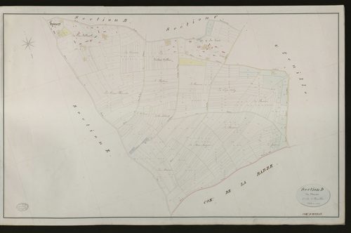 Epinay. Section D _ des Marais _ 1re de 2 Feuilles