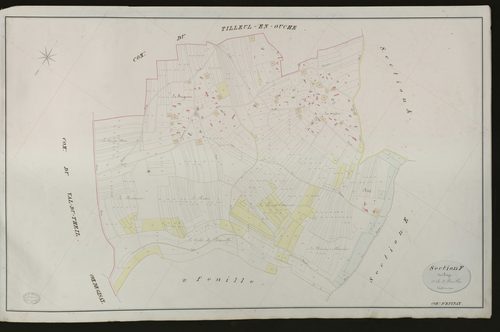 Epinay. Section F _ de Brèze _ 1re de 2 Feuilles