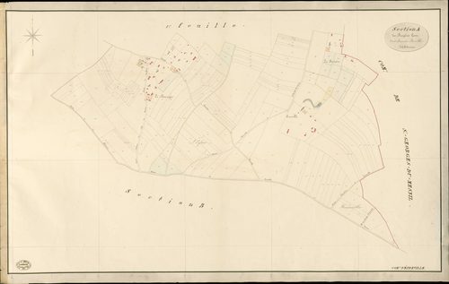 Epreville-en-Lieuvin. Section A _ des Bruyères Gosse _ 2e et dernière Feuille