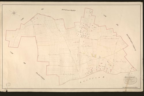 Epreville-en-Roumois. Section A _ de la Businière _ Feuille Unique