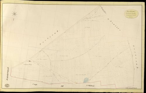 Epreville-près-le-Neubourg. Section C _ de la Mare de Neuville _ 3e et dernière Feuille