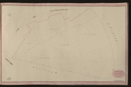 Etrépagny. Section B _ de Saint Martin _ 3e et dernière Feuille