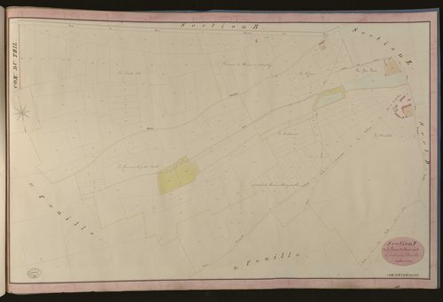 Etrépagny. Section F _ de la Plaine de Beauregard _ 4e et dernière Feuille