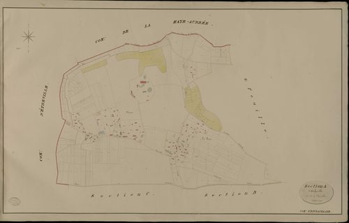 Eturqueraye. Section A _ d'Amfreville _ 1re de 2 Feuilles