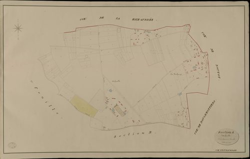 Eturqueraye. Section A _ d'Amfreville _ 2 et dernière Feuille