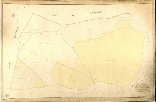 Evreux. Section A _ du Bois du Val Iton et des Mares de l'horloge _ 1re de 5 Feuilles