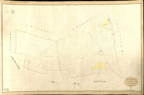 Evreux. Section C _ de la Bonne Mare _ 3e et dernière Feuille