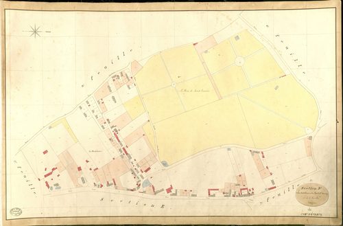Evreux. Section D _ de la Madeleine et du Bois de St Taurin _ 2e de 8 Feuilles