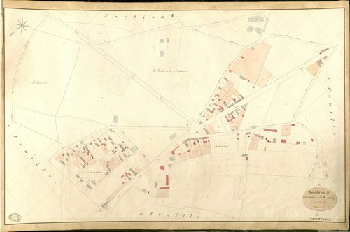 Evreux. Section D _ de la Madeleine et du Champs d'Enfer _ 7e de 8 Feuilles