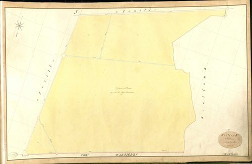 Evreux. Section E _ de la Forêt _ 1re de 14 Feuilles